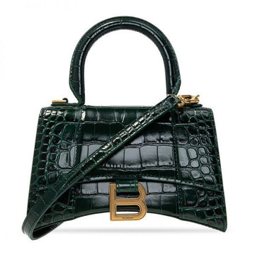 BALENCIAGA Hourglass Top Handle Bag XS (592833 1LRGM 3011) 141719168 [P]