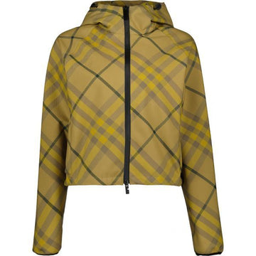 BURBERRY クロップドチェックライトジャケット (8082318) 149216884 [P]