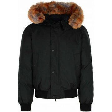 BURBERRY Nylon Bomberjacke mit Kunstfellbesatz (8091565) 149218371 [P]