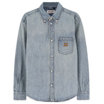 Miu Miu Chambray Shirt 155791578 [P]