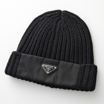 PRADA ウールとリナイロンのビーニー 148924820 [P]