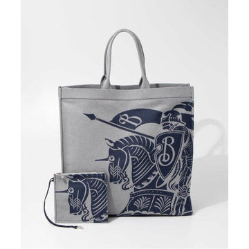 BURBERRY ラージ EKD キャンバス トートバッグ 8080746 114964461 [P]