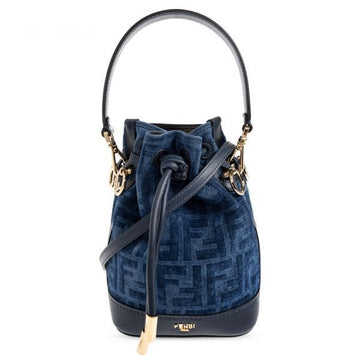 FENDI モントレゾ デニム ミニ バッグ 155870959 [P]
