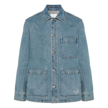 Maison Kitsune Denim Workwear Jacket 115039758 [P]