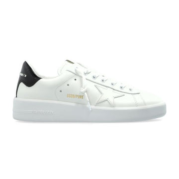 GOLDEN GOOSE Purestar Sneakers aus Leder in Weiß (GWF00197 F006518 10364) 136714095 [P]
