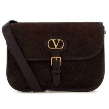 Valentino Antibes Suede Shoulder Bag 26SS 155870967 [P]