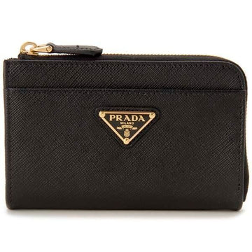 Prada Saffiano Keychain Card Holder 26SS 132990318 [P]