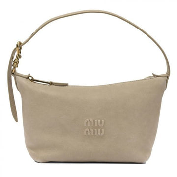 MIU MIU Krochetasche aus Leder mit glatter Narbung Finish 26SS 156027042 [P]