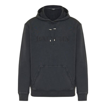Balmain Vintage Logo Embroidery Hoodie 149798568 [P]
