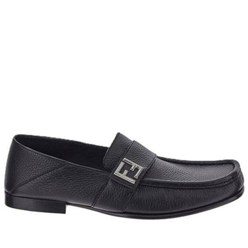 FENDI FFスカウエアレザーローファー (7D1648 AQ6K F0QA1) 75829338 [P]