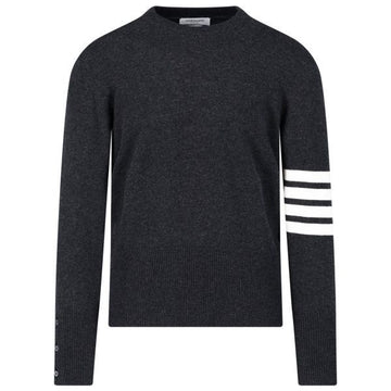 Thom Browne 26SS Classic Cashmere 4-Bar Pullover Knit (MKA001A 00011 022) 149428121 [P]