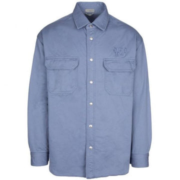 DIOR Baumwoll-Gabardine Overshirt stamp: 413D587AY540 585 149390268 [P]