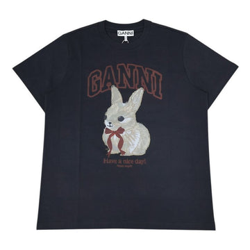 Ganni Short Sleeve T-Shirt A1050061 252 159173691 [P]