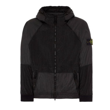 STONE ISLAND ナイロンメタルワトロ-TC エコニール® リジェネレイテッドフードジャケット (801542020 V0029) 135805604 [P]