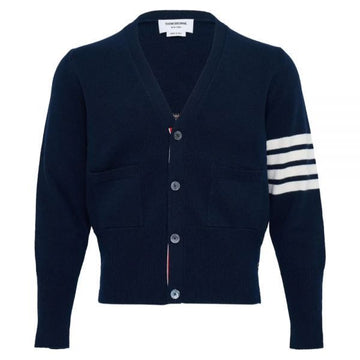 Thom Browne Luna New Year Horse Intarsia V-Neck Wool Cardigan 152942161 [P]