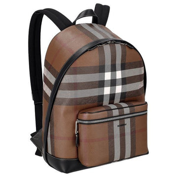 Burberry Check and Leather Backpack (8051414) 75940660 [P]