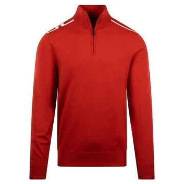 J Lindeberg Mac Knitted Zip Sweater 159243548 [P]