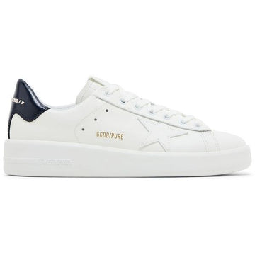 GOLDEN GOOSE Purestar Sneaker aus weissem Leder mit glänzendem Tab 150745273 [P]