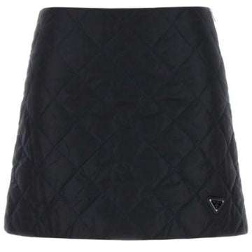 PRADA Leichtgewichtige gesteppte Minirock aus Nylon (21X969 1WQ9 F0008) 148702854 [P]