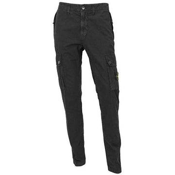 STONE ISLAND ストレッチコットンテラ 'PARACADUTE' カーゴパンツ 147456689 [P]
