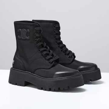 CELINE Stiefel mit dicker Schnürung (345597004C 38NO) 153348799 [P]