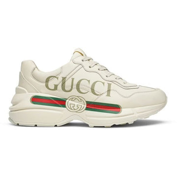 GUCCI ロゴ レザー スニーカー 156107925 [P]