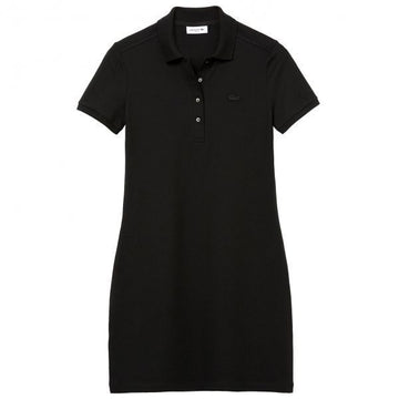 LACOSTE ストレッチコットンピケポロドレス 102121592 [P]