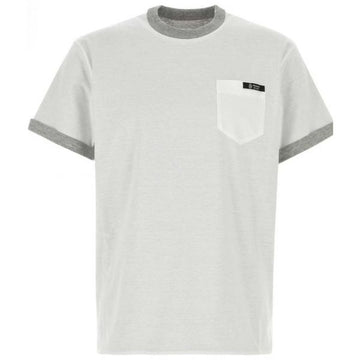 PRADA Wendbares Baumwoll-T-Shirt (UJN960 1801 F0AV1) 156109062 [P]