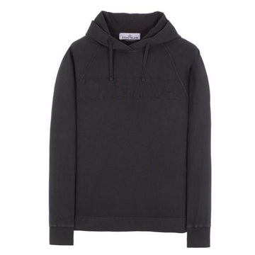 Stone Island Treatment Consistent Cotton Jersey Crewneck Hooded Sweatshirt 150744773 [P]