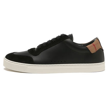 Burberry Leather Suede and Vintage Check Cotton Sneakers 75997794 [P]