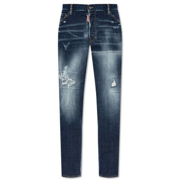 DSQUARED2 Lange Jeans in dunkelweißem Waschdesign mit London-Schnitt (S71LB1580 S30664 470) 136694205 [P]