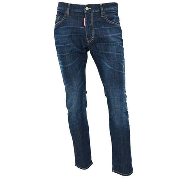 DSQUARED2 ミディアムブルーウォッシュスケータージーンズ 147523557 [P]