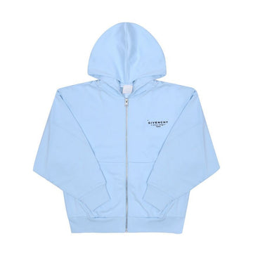 Givenchy Children's Hoodie Zip-Up with Stamp Logo (Adult Size Available) 157969351 [P]