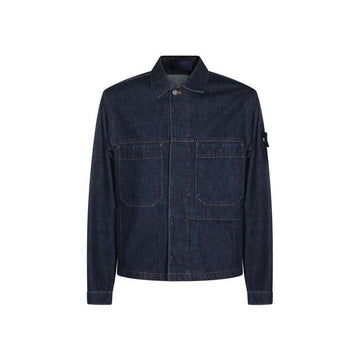 STONE ISLAND インディゴデニムジャケット 155183412 [P]