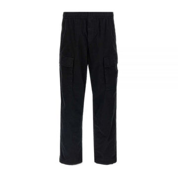 STONE ISLAND Wappen-Patch Cargo-Hose aus organischer Baumwolle schwarz 155183433 [P]