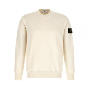 STONE ISLAND Wappen Patch Sweatshirt Ivory L1S15 6100060 S0051 V0093 155183430 [P]