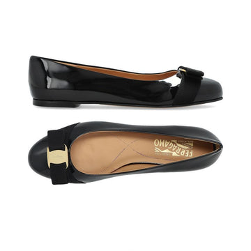 Salvatore Ferragamo 26SS VARINA NEW Flat Shoes Black 0782036 154442743 [P]
