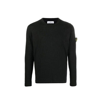 STONE ISLAND ニットパッチブラック 154442930 [P]