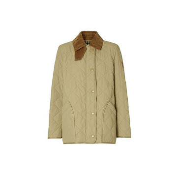 Burberry Quilted Jacket Honey 154443058 [P]