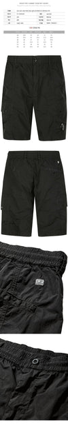 CP COMPANY 26SSレンズワッペンバミューダパンツブラック20CMBE031A005904G999 155183555 [P]