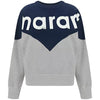 ISABEL MARANT HOUSTON フリース トレーナー ネイビーメランジ 153854302 [P]