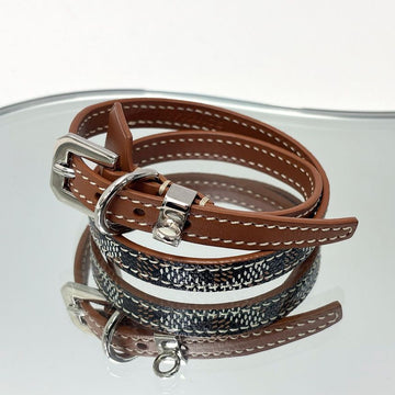 Goyard Brown Edmond Strap Bracelet 4VGOA34406 121781905 [P]