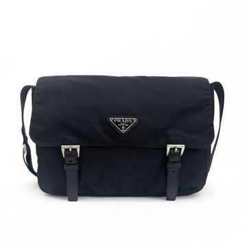 PRADA Nylon Schultertasche Schwarz 4VDIB23358 148730826 [P]