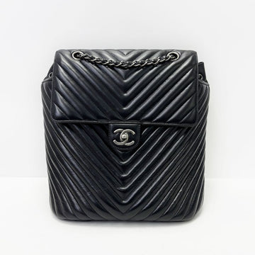 CHANEL Urban Spirit Black Leather Backpack 5TCHB5227 127016128 [P]