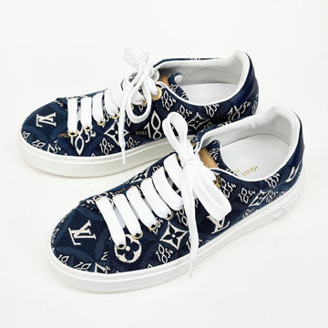 LOUIS VUITTON イニシャル タイム アウト デニム スニーカー 220 5VLVS33469 149125427 [P]