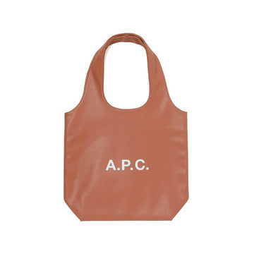 APC Small Tote Bag with Logo Print Dark Pink 153855370 [P]