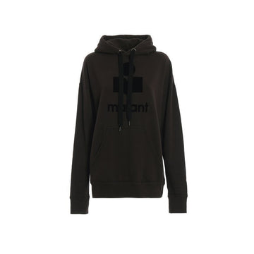 Isabel Marant Hoodie with Logo in Faded Black 26SS SW0001FA A1M07E 02FK 153854284 [P]