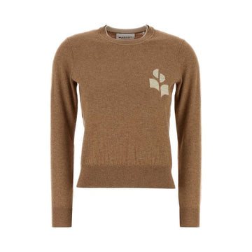 Isabel Marant Two-Tone Knit Camel Light Gray 153854244 [P]