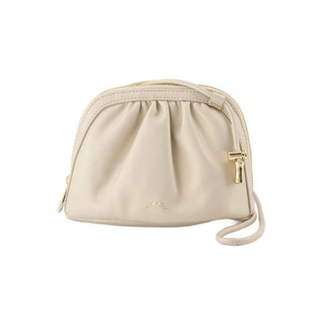 APC Small Crossbody Bag with Logo in Gold Tone 153855312 [P]