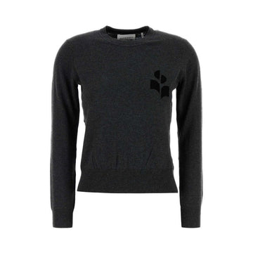 Isabel Marant Two-tone Knit Anthracite Black 153854242 [P]